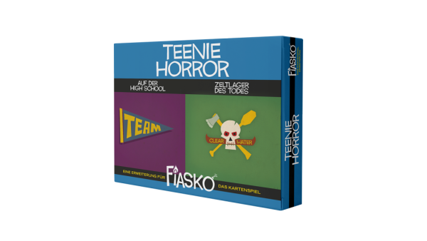 Fiasko - Das Kartenspiel Kulissenset - Teenie-Horror