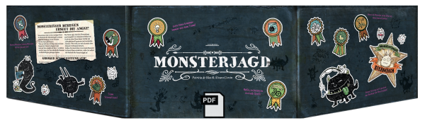 Monsterjagd! Meisterjäger*innen-Sichtschirm-PDF