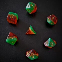 Würfelset Erdbeere – Bild 1