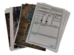 Starport - Ein Rollenspiel für Kinder: Handout-Mappe