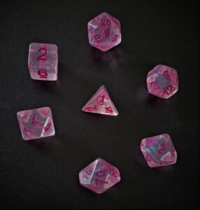 Würfelset Pink Panther