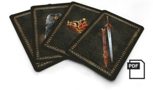 Die Verbotenen Lande - Spielkartenset - PDF