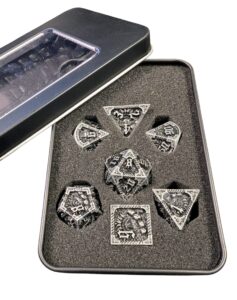 Metall-Würfelset Drachenartefakt