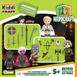Herocraft - KIDDIZ Figuren-Pack: Dungeon Raider – Bild 3