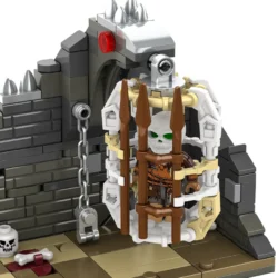 Herocraft - Dungeon Skelett-Käfig – Bild 5