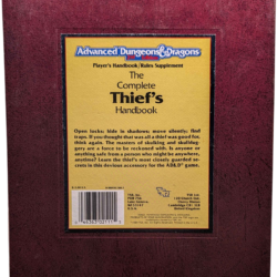 Advanced Dungeons & Dragons 2nd Edition - The Complete Thief's Handbook [Rarität] – Bild 2