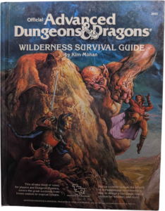 Official Advanced Dungeons & Dragons - Wilderness Survival Guide [Rarität]
