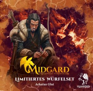 Midgard - Legenden von Damatu: Würfelset 3 (rot) *Limitierte Ausgabe*