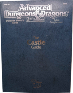 Advanced Dungeons & Dragons 2nd Edition - The Castle Guide [Rarität]