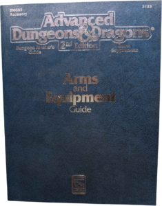 Advanced Dungeons & Dragons 2nd Edition - Arms and Equipment Guide [Rarität]