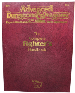 Advanced Dungeons & Dragons 2nd Edition - The Complete Fighter's Handbook [Rarität]
