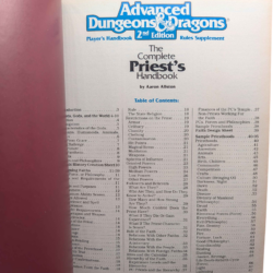 Advanced Dungeons & Dragons 2nd Edition - The Complete Priest's Handbook [Rarität] – Bild 3