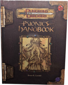 Dungeons & Dragons: Psionics Handbook [Rarität]